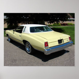 1977 Chevrolet/Chevy Monte Carlo Poster