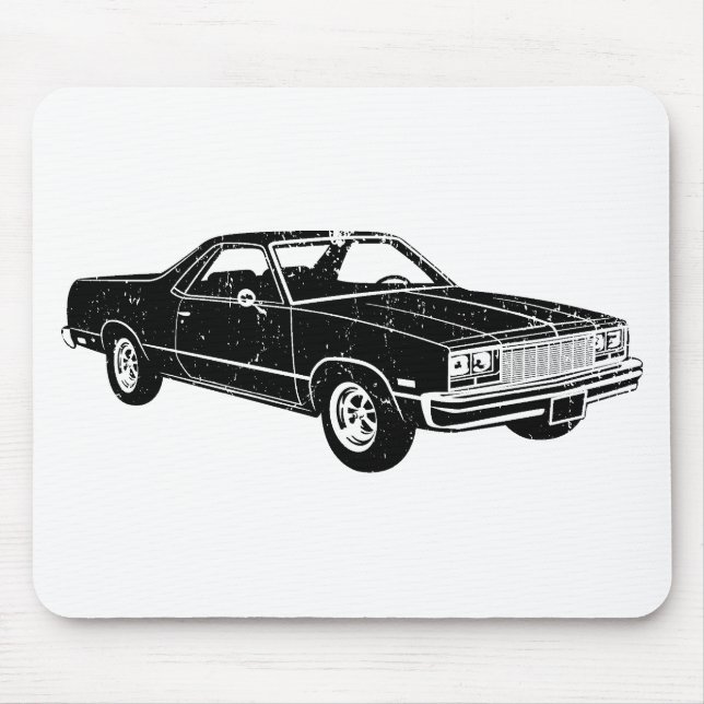1977 Chevrolet El Camino Mouse Mat (Front)