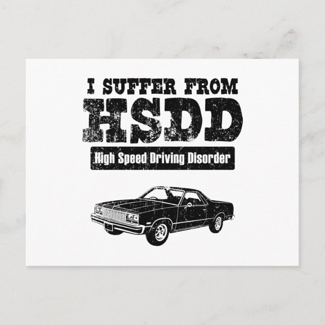 1977 Chevrolet El Camino Postcard (Front)