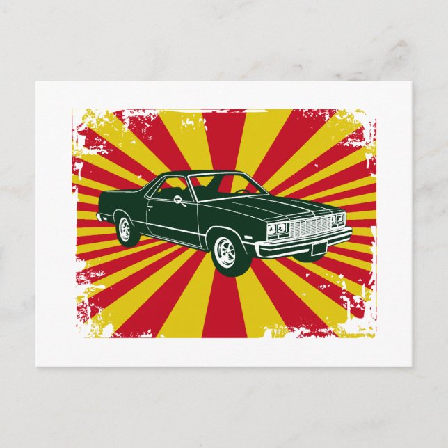 1977 Chevrolet El Camino Postcard (Front)