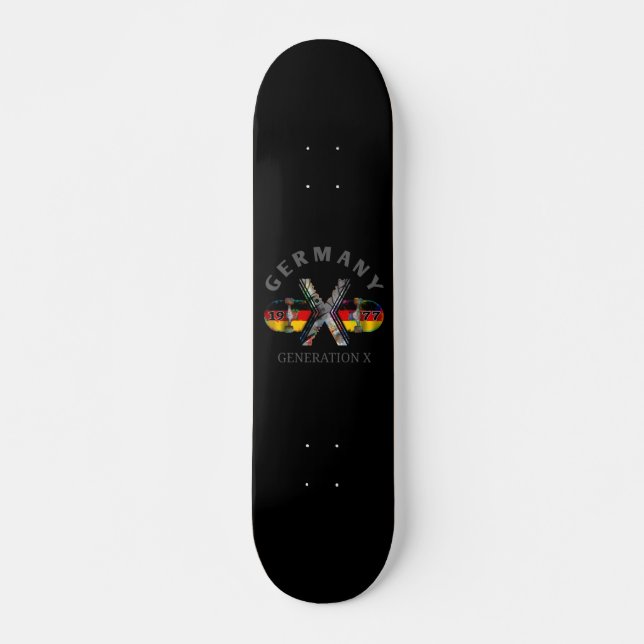 1977 Generation X Germany Skateboard (Front)