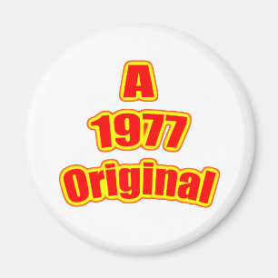 1977 Original Red Magnet