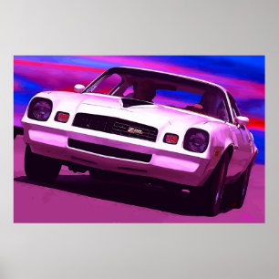 1978 Chevy Camaro Z28 Poster
