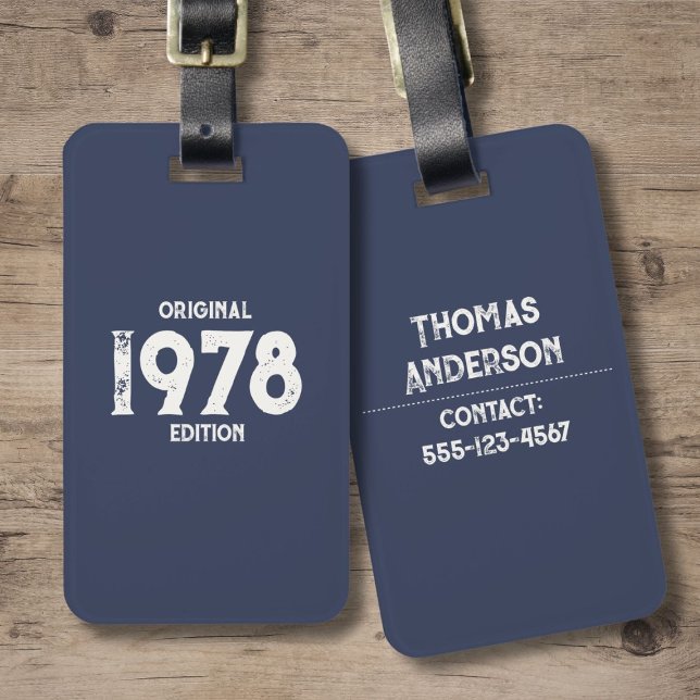 1978 Original Edition Luggage Tag (Creator Uploaded)
