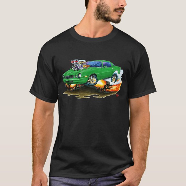 1979-81 Camaro Green Car T-Shirt (Front)