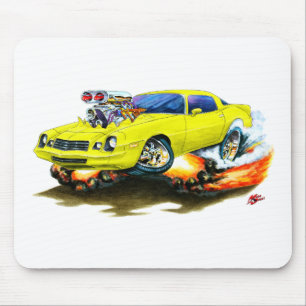 1979-81 Camaro Yellow Car Mouse Mat