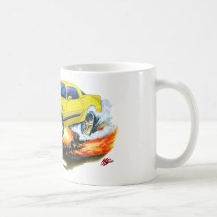 1979-81 Camaro Z28 Yellow-Black Car Coffee Mug