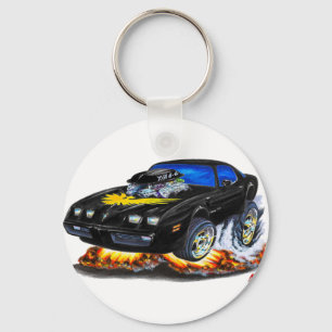 1979-81 Trans Am Black Car Key Ring