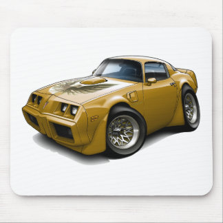 1979-81 Trans Am Gold Car Mouse Mat