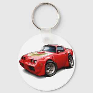 1979-81 Trans Am Red Car Key Ring
