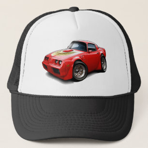 1979-81 Trans Am Red Car Trucker Hat