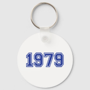 1979 Birthday Key Ring