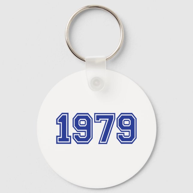 1979 Birthday Key Ring (Front)