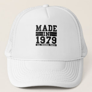 1979 Birthday Vintage Saying Trucker Hat