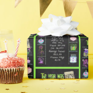 1979 Birthday Year Trivia Wrapping Paper