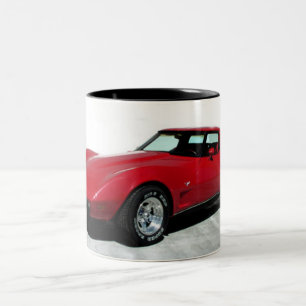 1979 Red Corvette Classic Two-Tone Coffee Mug