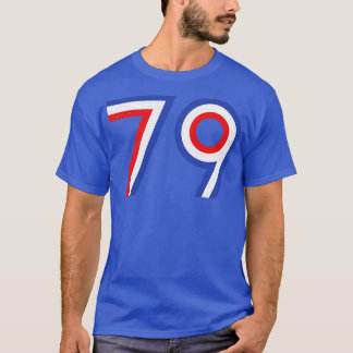 1979 retro birth gen x millenial T-Shirt