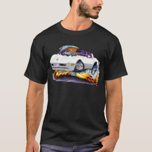 1980-82 Corvette White-Grey Car T-Shirt