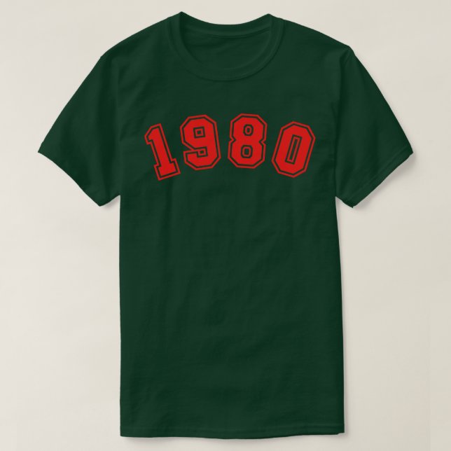 1980 8 T-Shirt (Design Front)