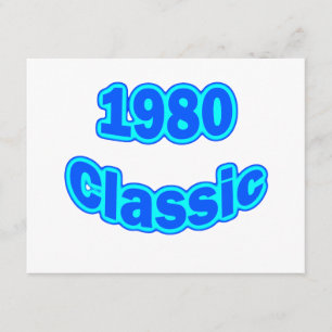1980 Classic Blue Card