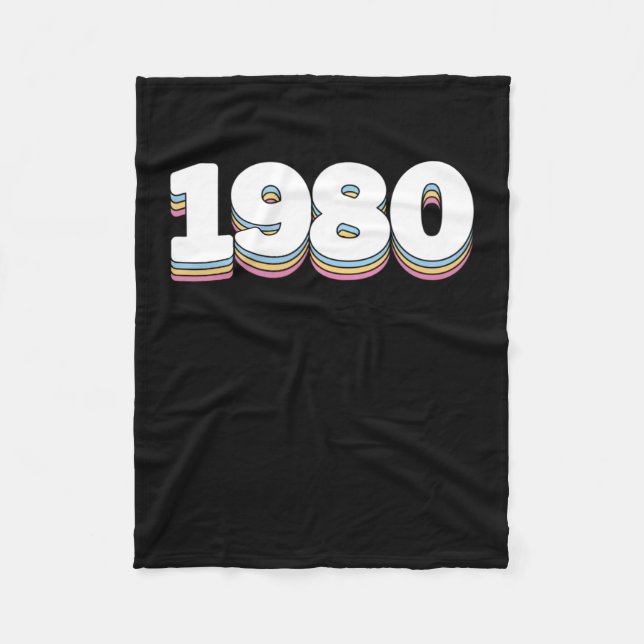 1980  FLEECE BLANKET (Front)