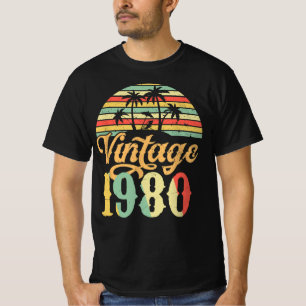 1980 Happy Birthday Gift , Vintage 1980 Classic Me T-Shirt