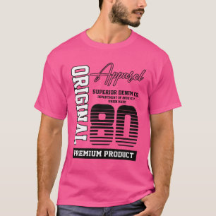 1980 Vintage Birthday Vintage Gift Retro family T-Shirt
