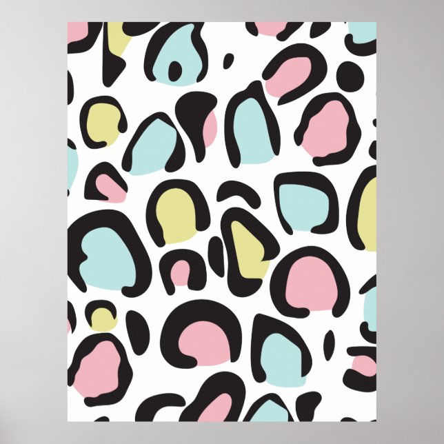 1980s Animal print pattern (Front)