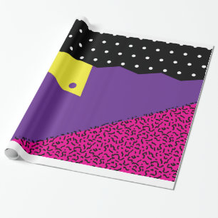 1980s Flashback Wrapping Paper