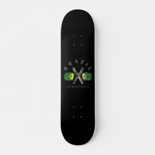 1980s Generation X Brazilian Skateboard
