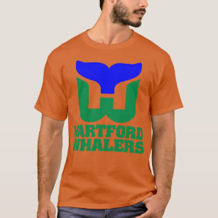 1980s Hartford Whalers hockey THIN Champion T-Shirt