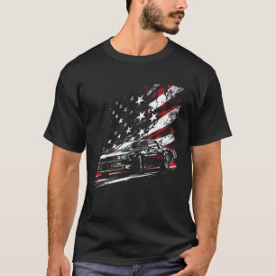 1980's IROC Z American Flag Patriotic Muscle Car Z T-Shirt