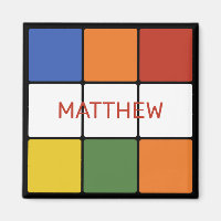 1980s Puzzle Cube Game Toy Personalised