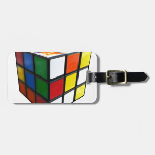1980's Puzzle Cube Luggage Tag