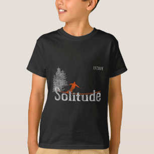 1980s Style Solitude Utah Vintage Skiing T-Shirt