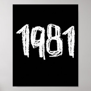 1981 Birthday1  Poster