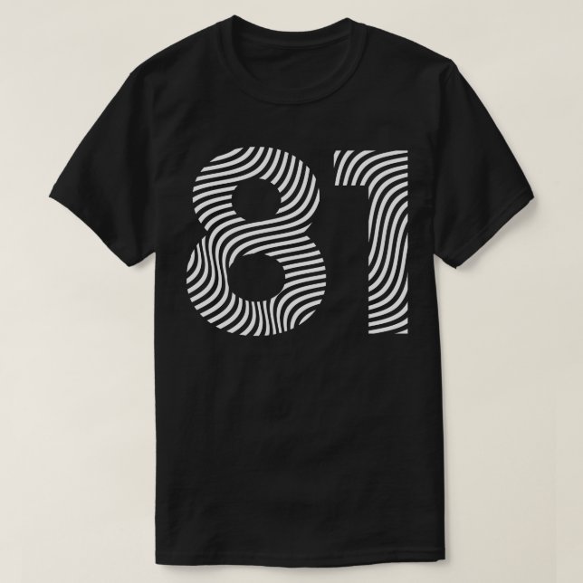 1981 birthday T-Shirt (Design Front)
