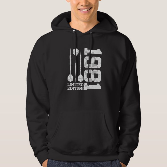 1981 DARTS 41st BIRTHDAY Hoodie (Front)