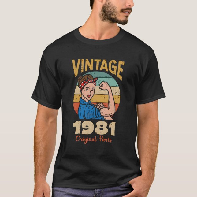 1981 Rosie Riveter 40Th For T-Shirt (Front)