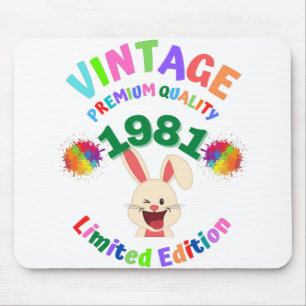 1981 Vintage Mouse Mat