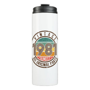1981 Vintage Thermal Tumbler