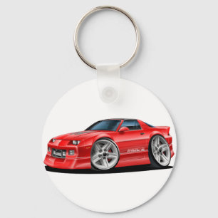 1982-92 Camaro Red Car Key Ring