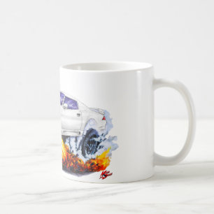 1982-92 Camaro White Car Coffee Mug