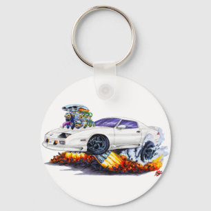1982-92 Camaro White Car Key Ring
