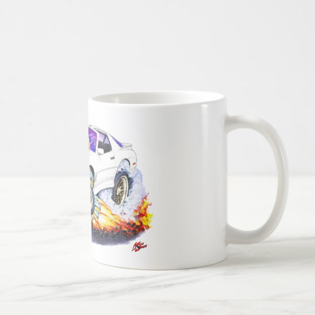 1982-92 Trans Am White Turbo GTA Coffee Mug (Right)