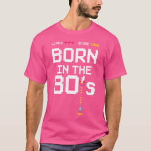 1982 Birtday Retro Gamer Piel Born in the 80s funn T-Shirt