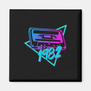 1982 Cette Tape Music Halloween Costume 80's Magnet