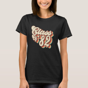 1982 Class Reunion Retro Class Of 82 High School G T-Shirt