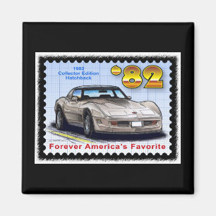 1982 Special Edition Corvette Magnet