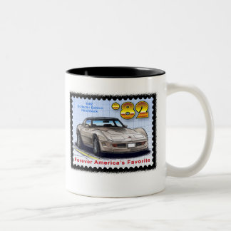 1982 Special Edition Corvette Two-Tone Coffee Mug